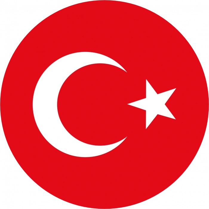 Türkiye Bayrağı Sticker 10x10 cmRenkli Sticker