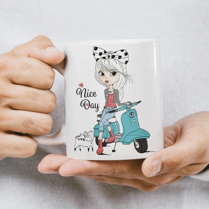 Motorcu Kız Nice Day