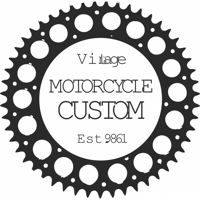 Motorcycle Custom Sticker 10x10 cmRenkli Sticker