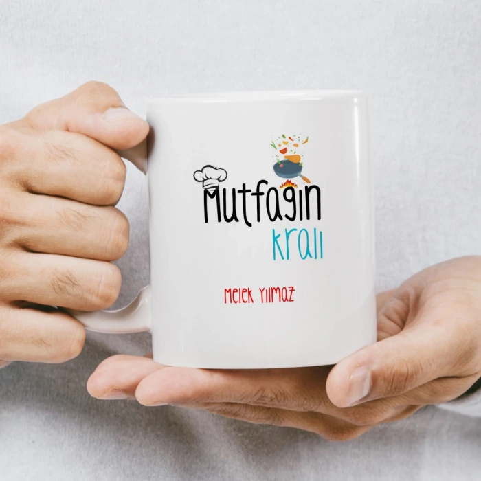 Mutfağın Kıralı İsme Özel Kupa