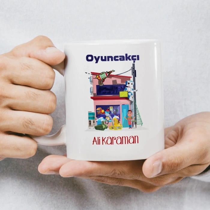 Oyuncakçı İsme Özel Kupa