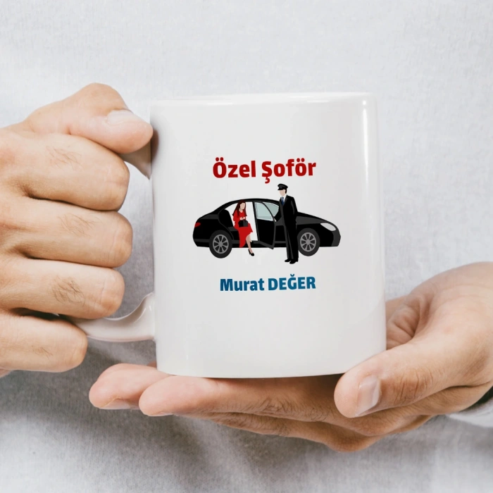 Özel Şoför İsme Özel Kupa