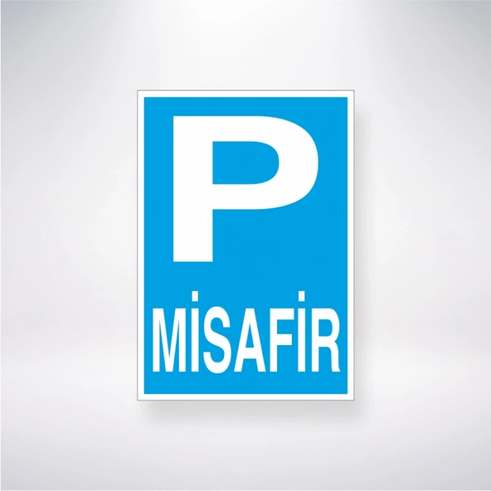 P Misafir Sticker 20X28 Cm
