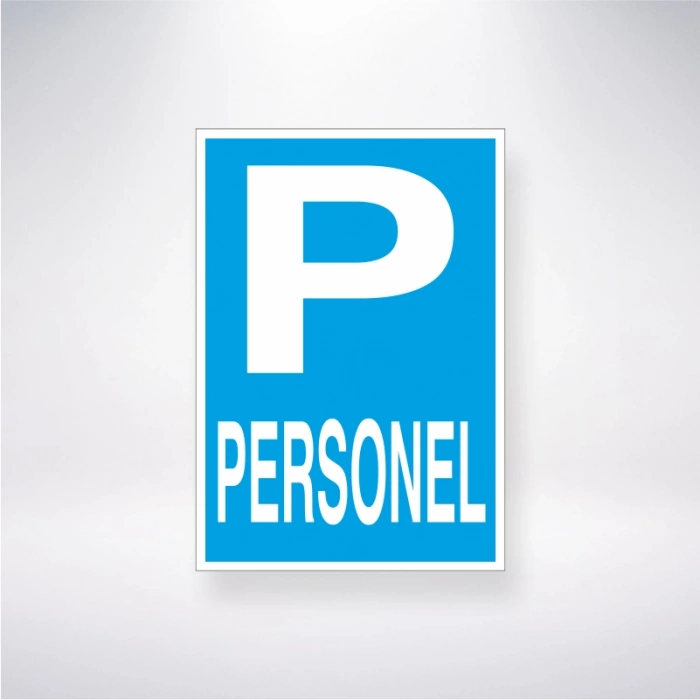 P Personel Sticker 20X28 Cm