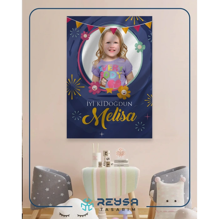 Parti Temalı Doğum Günü Afişi 35X50 cm