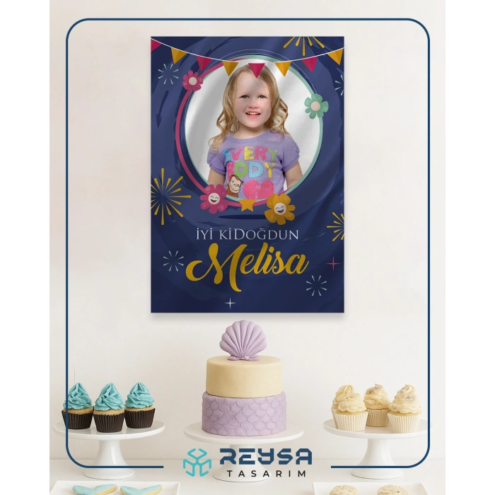 Parti Temalı Doğum Günü Afişi 35X50 cm
