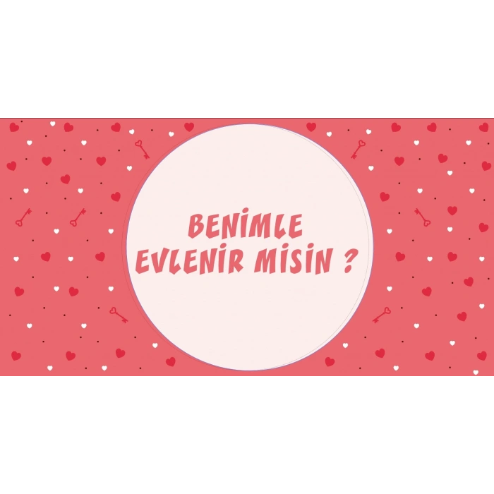 Pembe Benimle Evlenirmisin Afişi 200x100