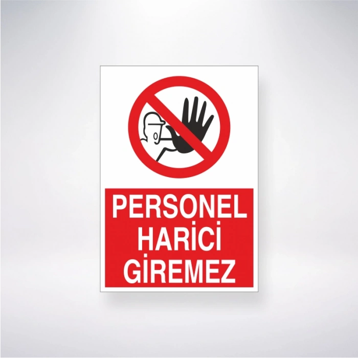 Personel Harici Giremez  3MM DEKOTA