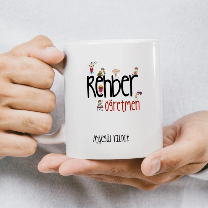 Rehber Öğretmen İsme Özel Kupa
