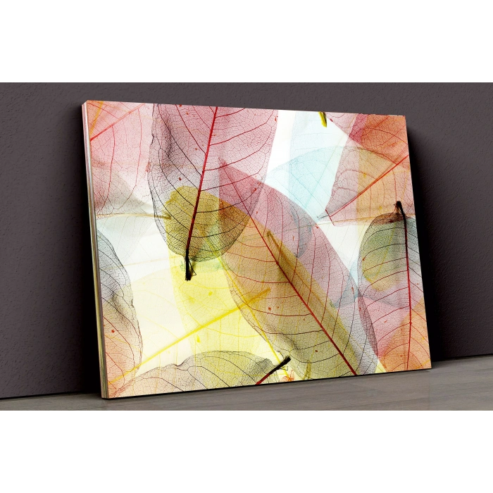Renkli Yapraklar Kanvas
