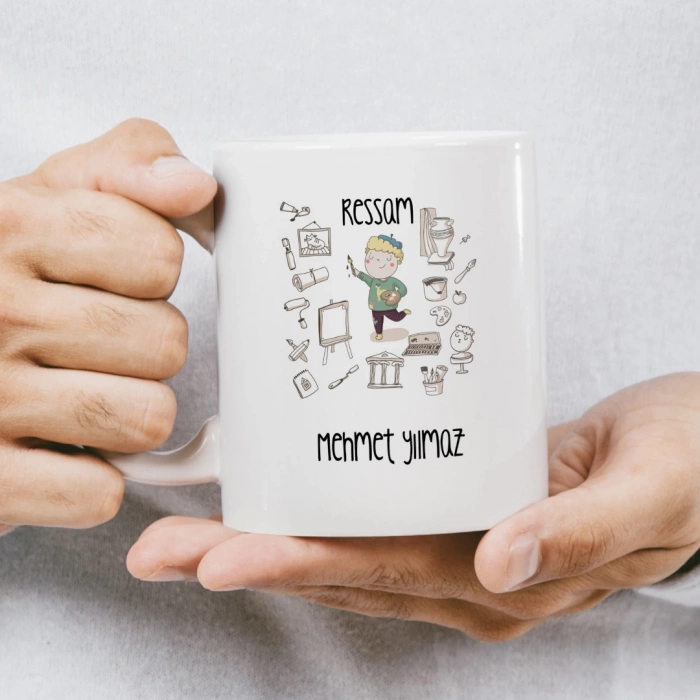 Ressam İsme Özel Kupa
