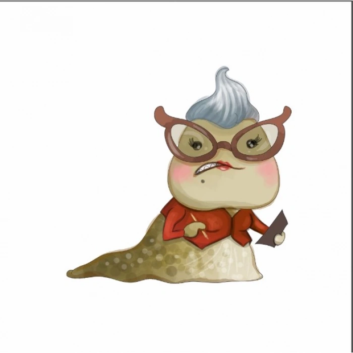 Roz Canavar Ofis Şefi Duvar Stickerı