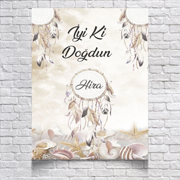 Rüya Kapanı Doğum Günü Afişi 50X70 cm