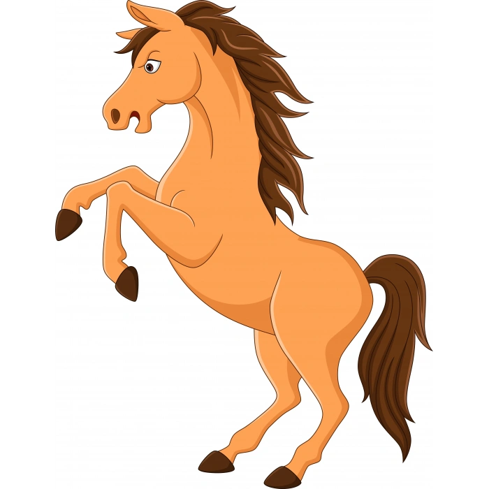 Şahlanan At Duvar Stickerı