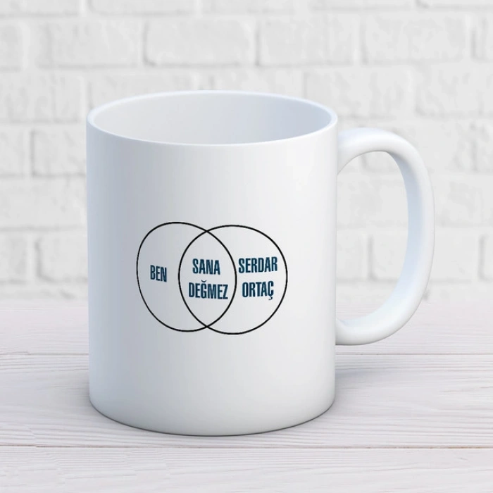 Sana Değmez Kupa Baskı