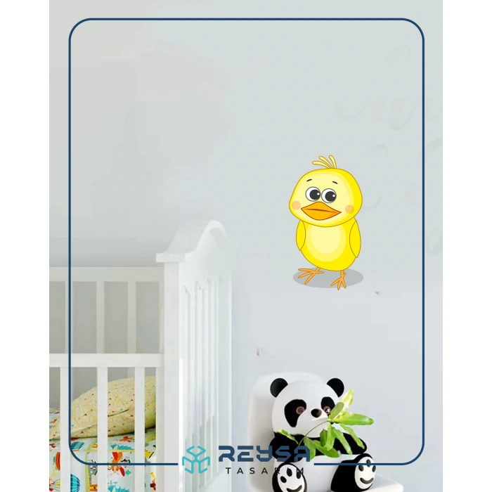 Sevimli Civciv Sticker