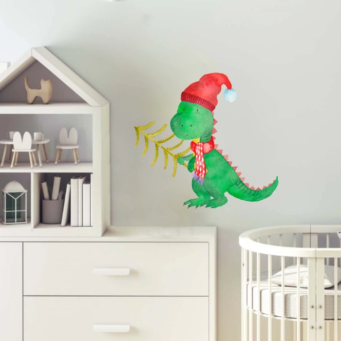 Sevimli Dinazor Duvar Sticker