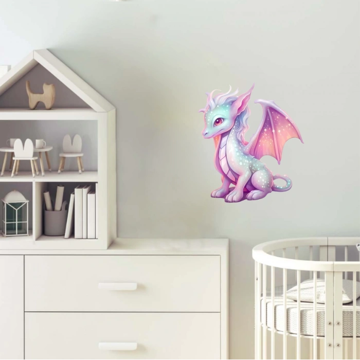 Sevimli Ejder Sticker 11