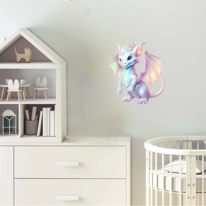 Sevimli Ejder Sticker 13