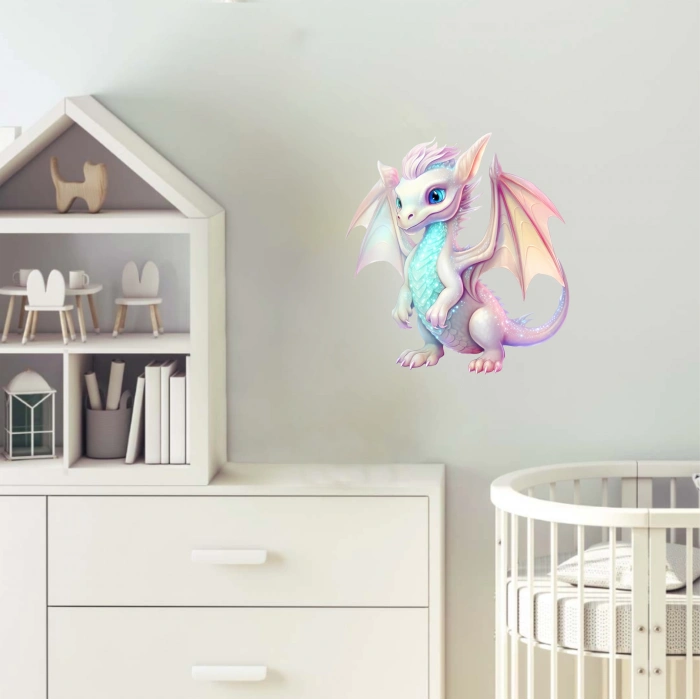 Sevimli Ejder Sticker 15