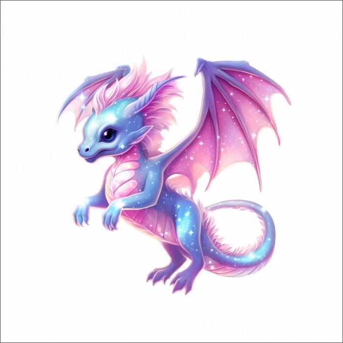 Sevimli Ejder Sticker 9