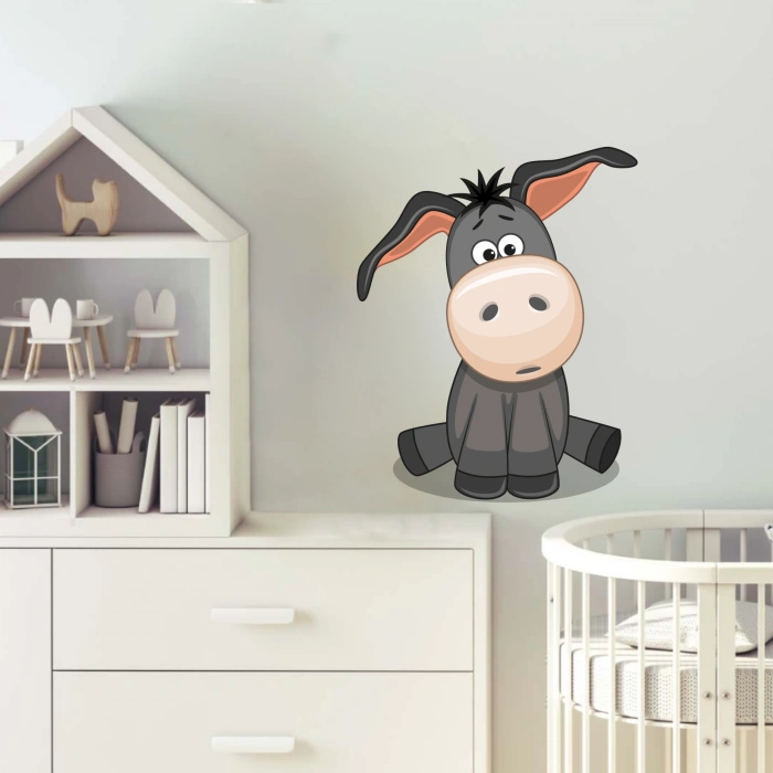 Sevimli Eşşek Sticker