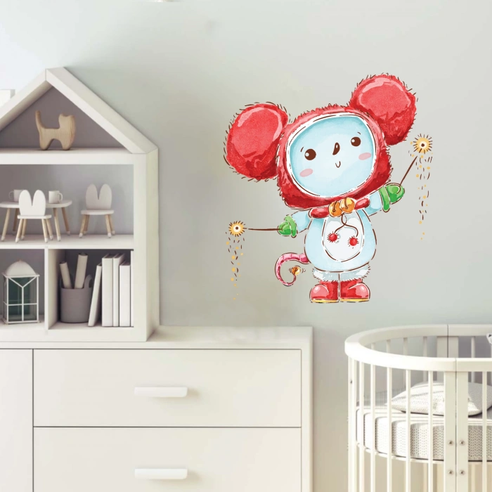 Sevimli Fare Sticker