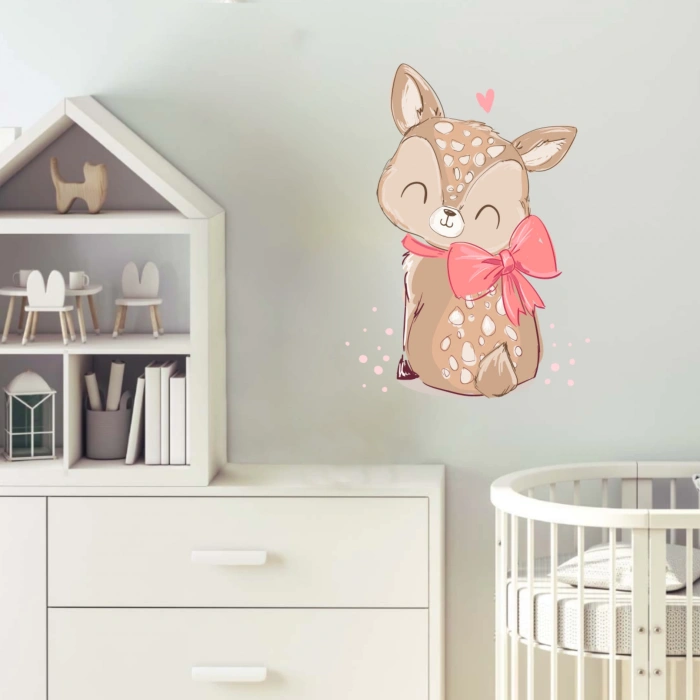 Sevimli Geyik Sticker