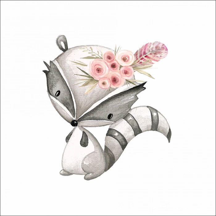 Sevimli Hayvan Sticker