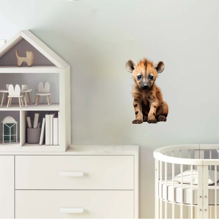 Sevimli Sırtlan Sticker