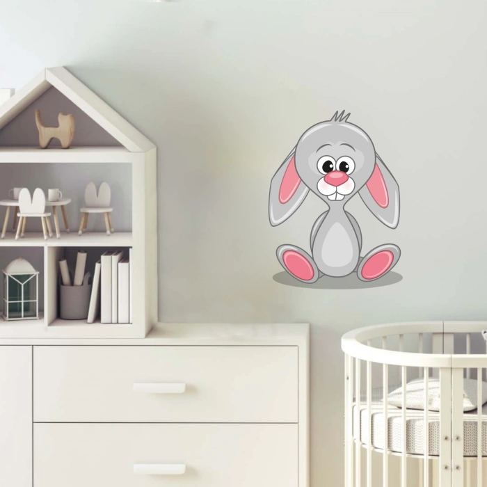 Sevimli Tavşan Sticker