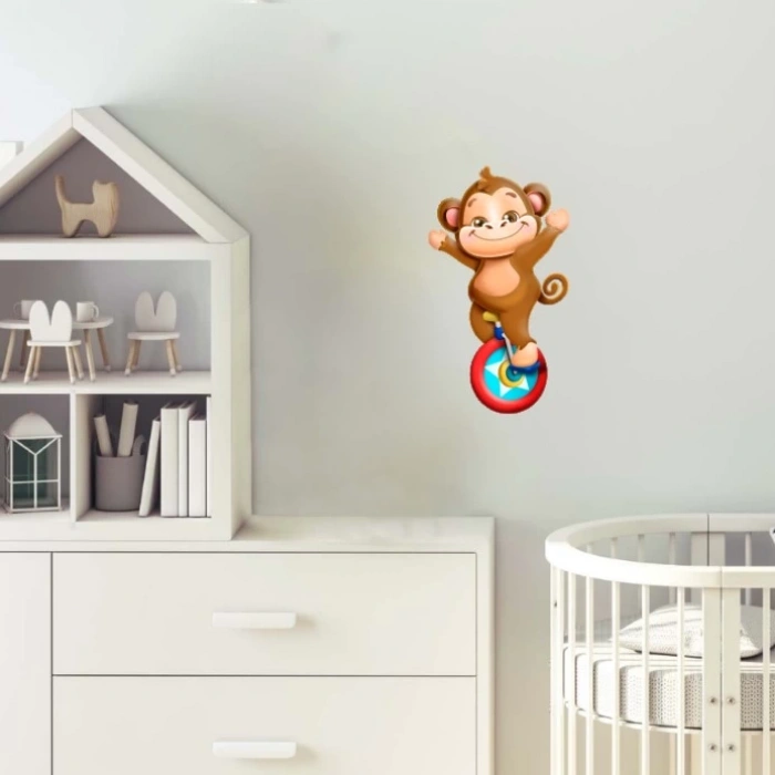 Sirk Maymunu Duvar Sticker