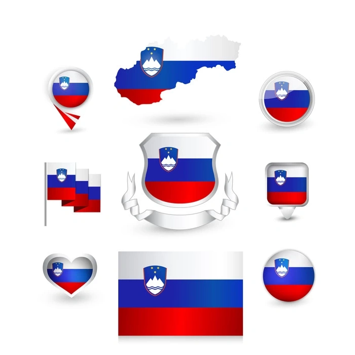 Slovenya Sticker Set