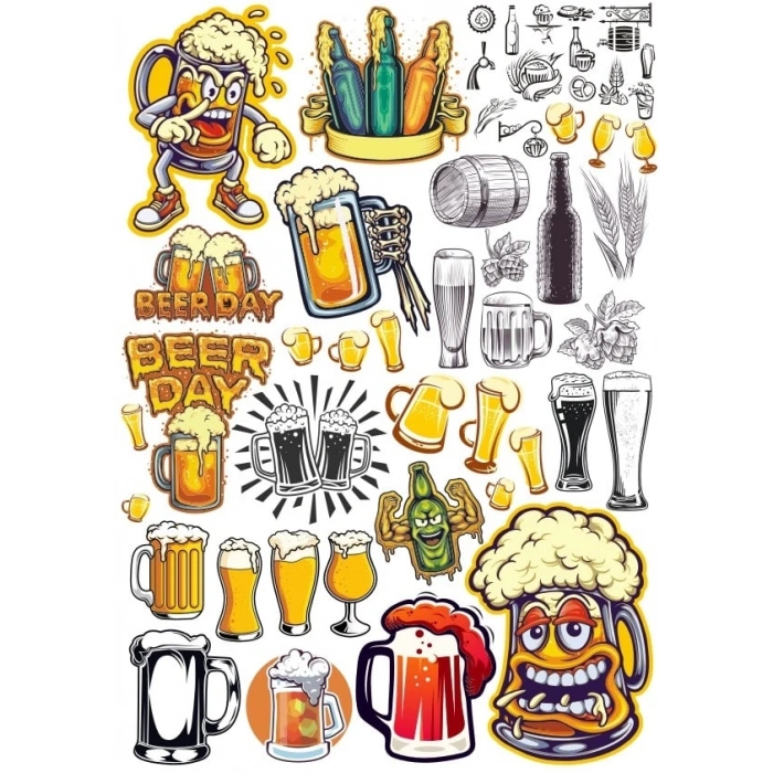 Sticker Set 3 20 Parça Telefon, Tablet, Defter, Laptop Sticker