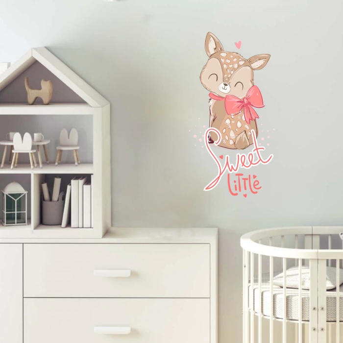 Sweet Little Sevimli Geyik Sticker