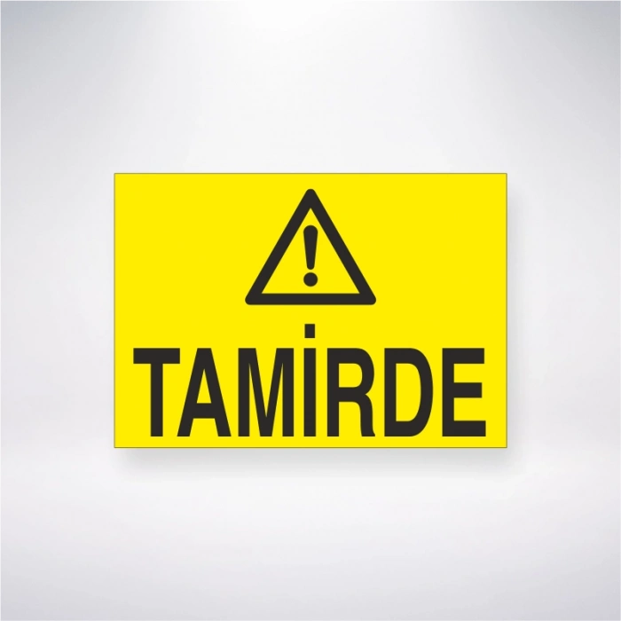 Tamirde Sticker 20X28 Cm