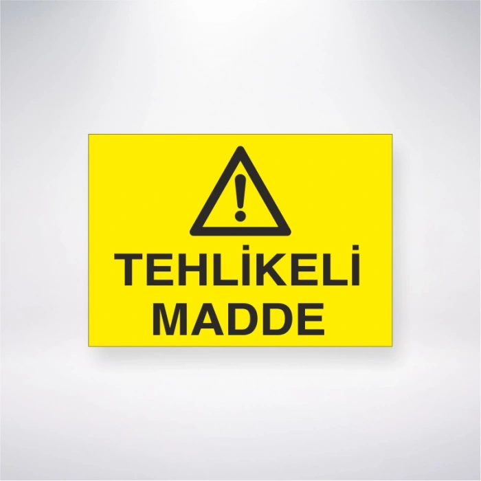 Tehlikeli Madde Sticker 20X28 Cm