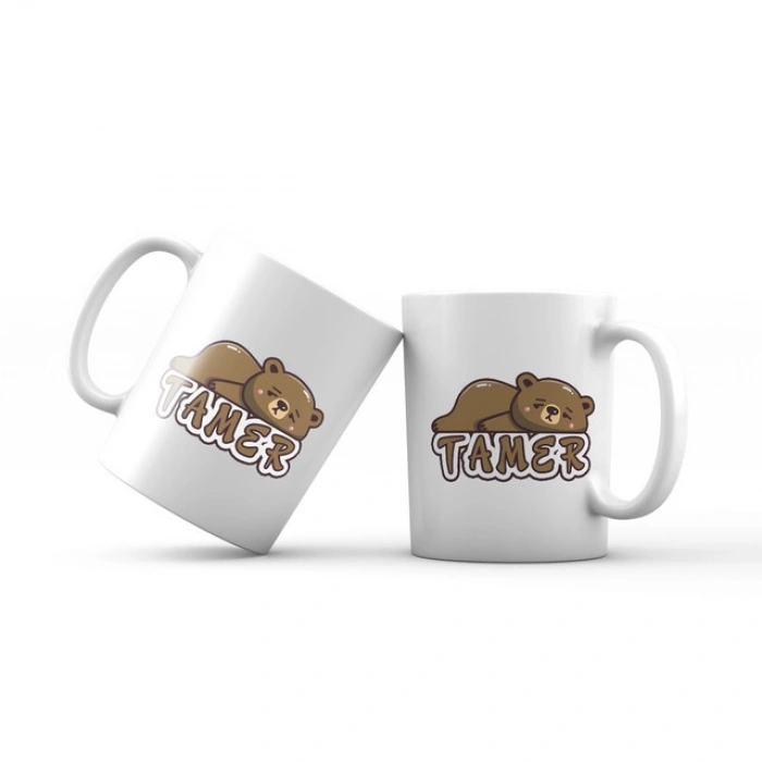 Tembel Hayvan İsme Özel Kupa