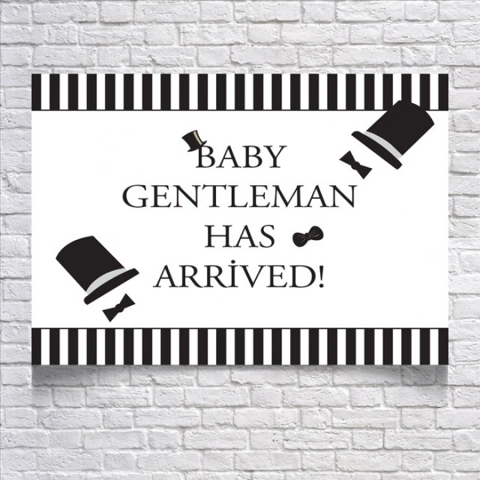 Tiyatro Temalı Bebek Karşılama Afişi 70X100 Cm