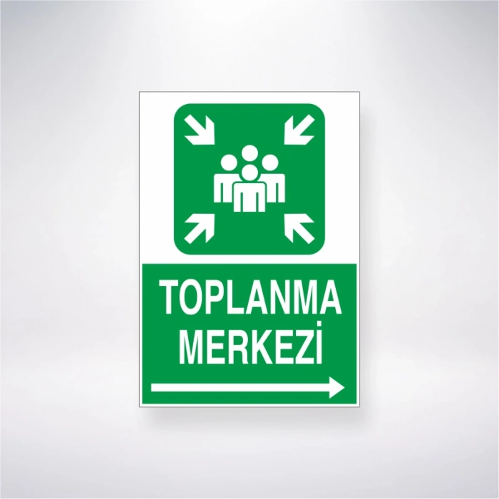 Toplanma Merkezi --> Sticker 20X28 Cm