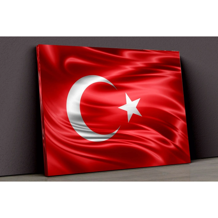 Türk Bayrağı Kanvas