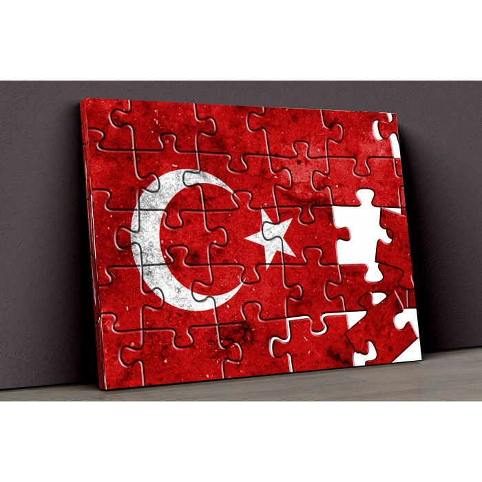 Türk Bayrağı Kanvas