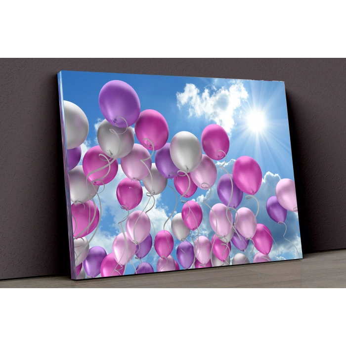 Uçan Balonlar Kanvas