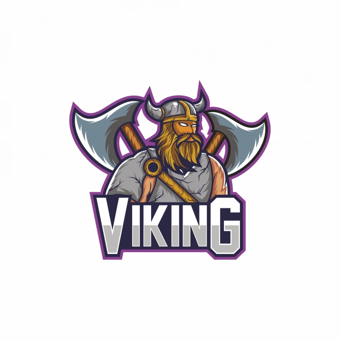 Viking 2 Sticker 10x10 cmRenkli Sticker