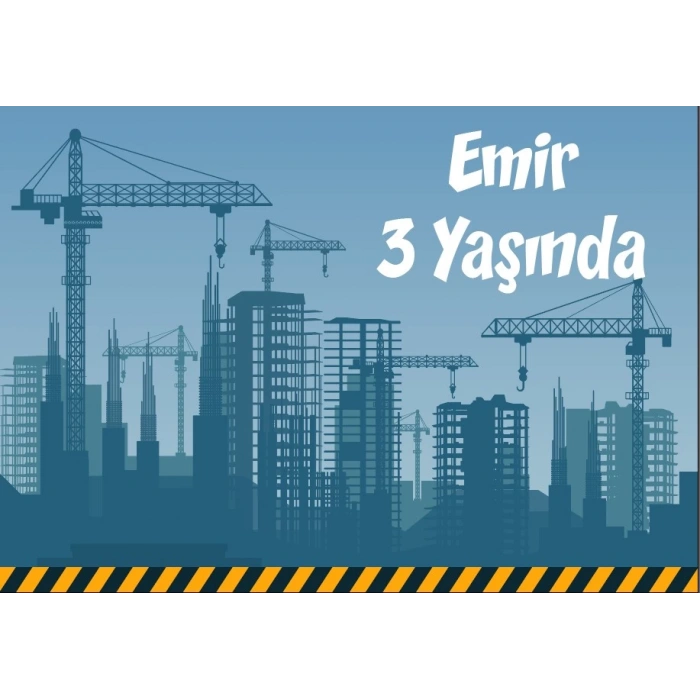 Vinçler Temalı Doğum Günü Afişi 35X50 cm