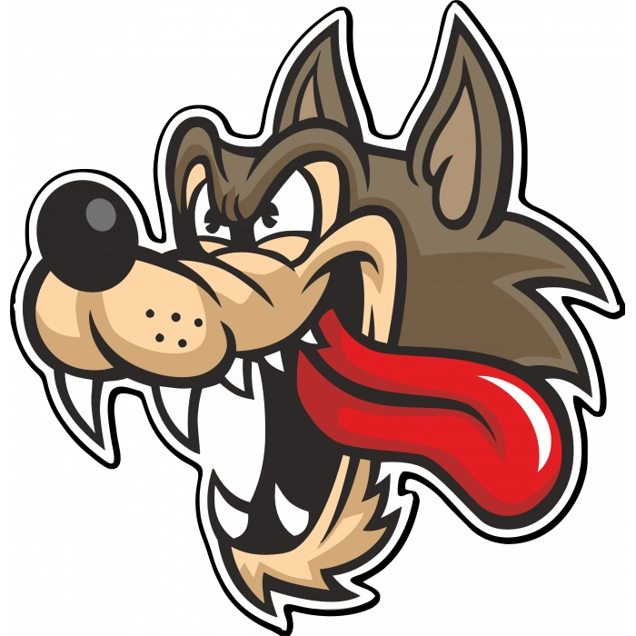 Tilki Sticker 10x10 cmRenkli Sticker