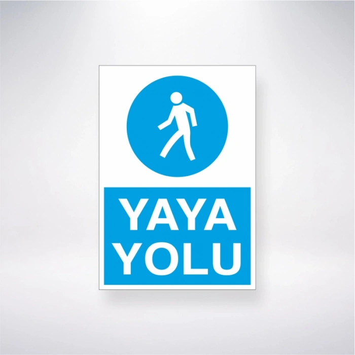 Yaya Yolu Sticker 20X28 Cm