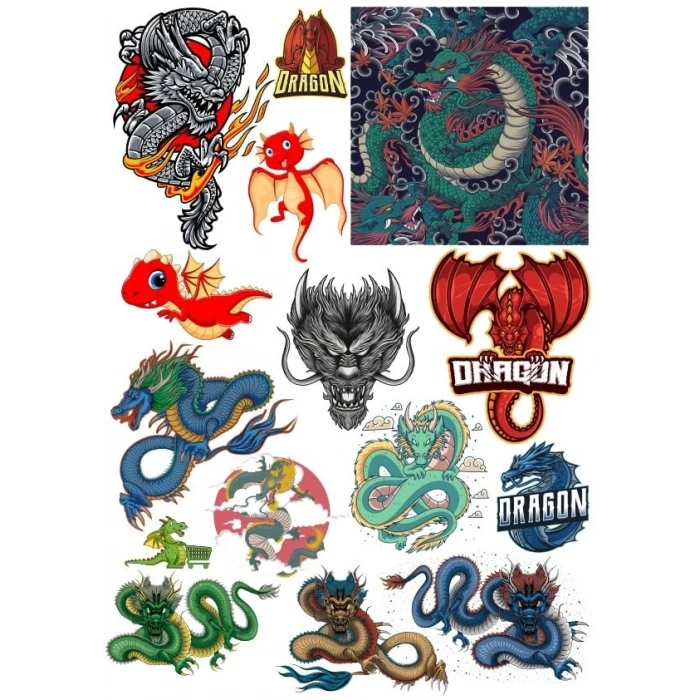 YılanSticker Set 3 18 Parça Telefon, Tablet, Defter, Laptop Sticker