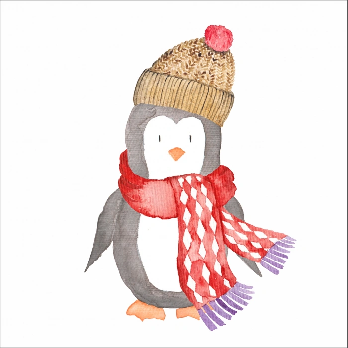 Yılbaşı Benguen Sticker