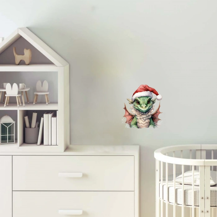 Yılbaşı Ejderhası Duvar Stickerı